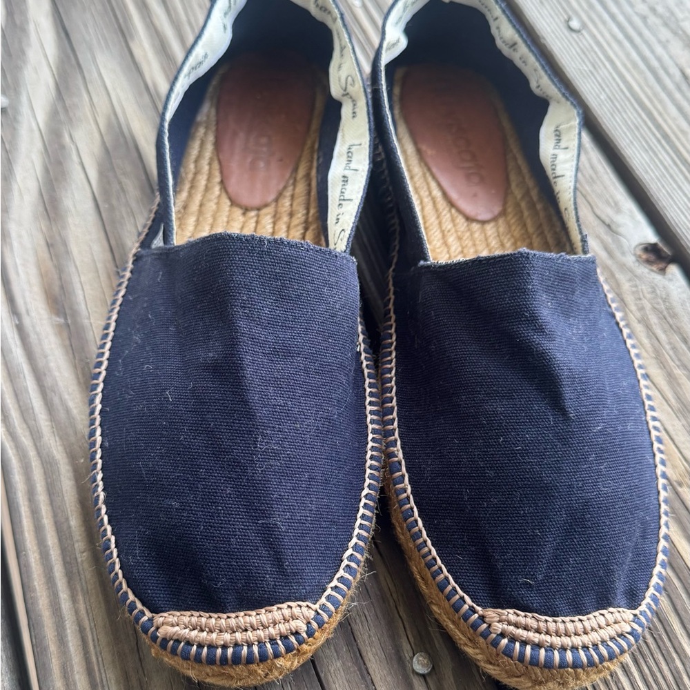 Casual Blue Espadrilles for Men size 8